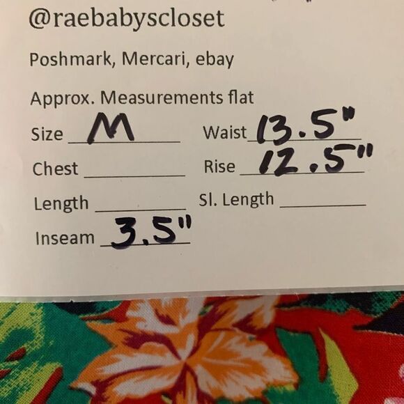 Urban Rebel Women's Colorful Tropical Floral Layered Tiered Shorts Size M NWOT - Picture 7 of 7